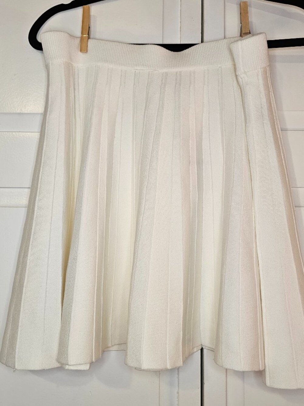Forever 21 x Juicy Couture collaboration pleated mini sweater-knit skort / skirt
